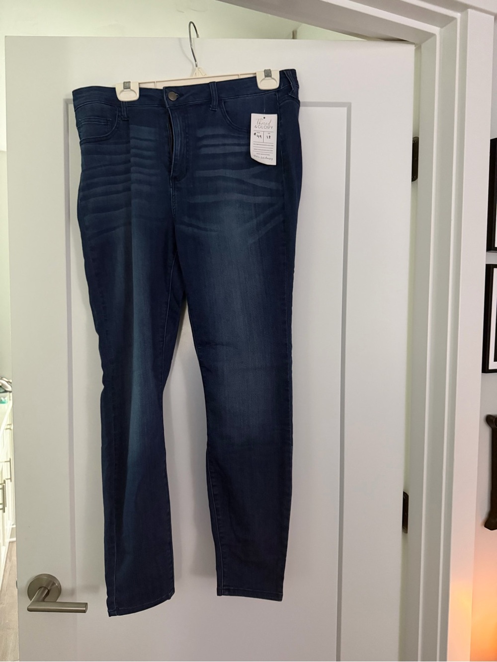 Cello Dark Blue Skinny Jeans for Women